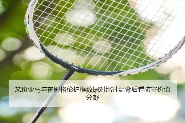 文班亚马与霍姆格伦护框数据对比升温背后看防守价值分野